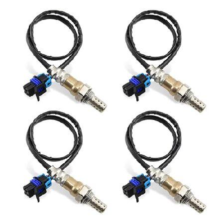 【並行輸入品】 Automost 4Pcs Oxygen Sensor Upstream or Do...
