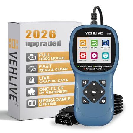 【並行輸入品】 車用OBD2スキャナー診断ツール、プリンター付き、エンジンチェック自動車用コードリー...