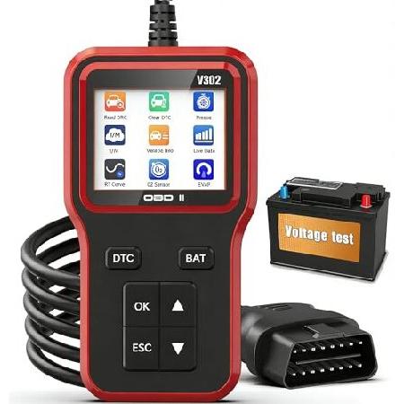 【並行輸入品】 HipEpic OBD2 スキャナー診断ツール - 車やトラックのエンジンコードリー...