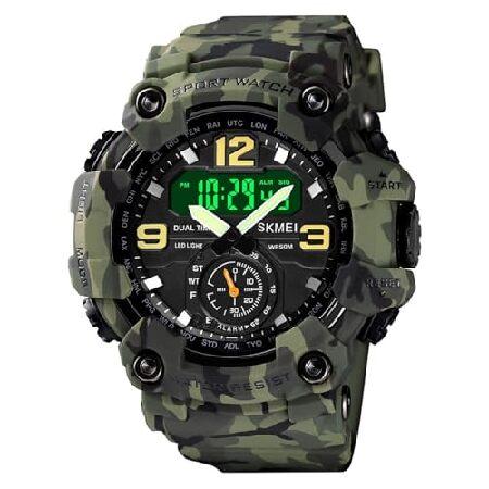 【並行輸入品】 SKMEI Men's Watch Sports Analog Digital Wa...