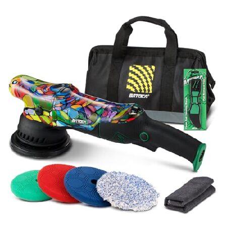 【並行輸入品】 BATOCA バッファポリッシャ、5インチ 15mm デュアルアクションバッファー ...