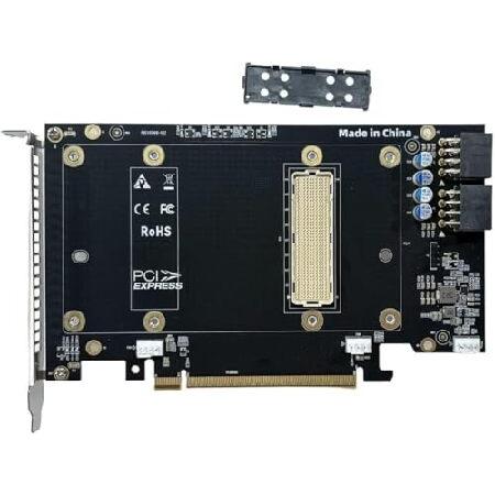 【並行輸入品】 グラフィックスカード SXM2 - PCIE アダプターボード Nwidia Tse...