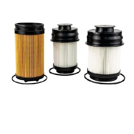 【並行輸入品】 Fuel Oil Filter Kit 6.7L Cummins Compatibl...