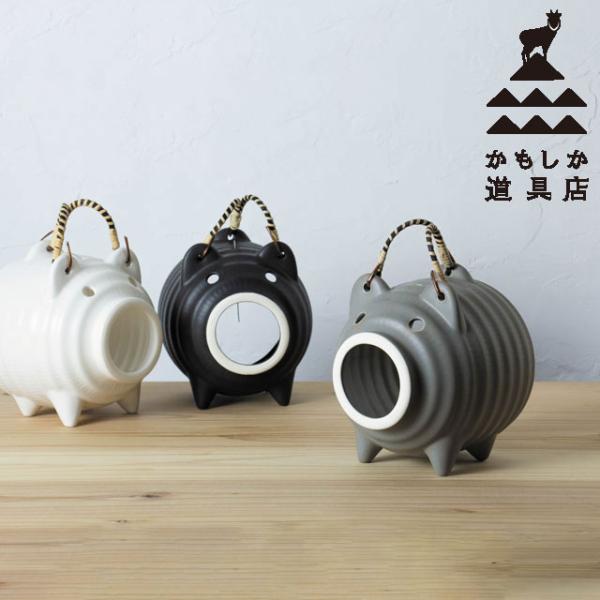 かもしか道具店 蚊やりブタ