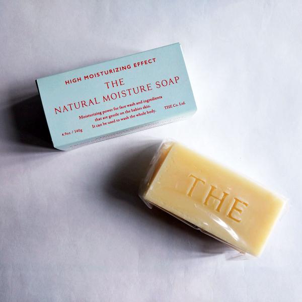 THE NATURAL MOISTURE SOAP 固形石鹸 140g 全身 洗顔 赤ちゃんから使え...