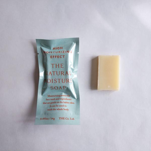 THE NATURAL MOISTURE SOAP 固形石鹸 ミニ 14g 全身 洗顔 赤ちゃんから...