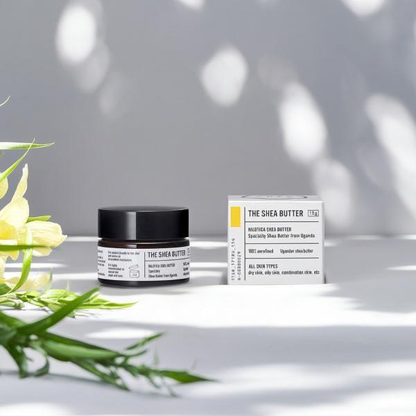 THE SHEA BUTTER 瓶タイプ 15g オーガニック シアバター ナイロティカ種 数量限定