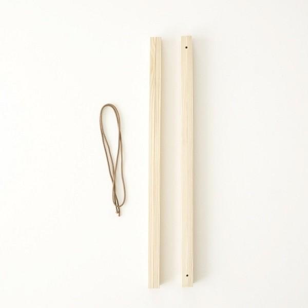 にじゆら 手ぬぐい用 TAPESTRAY STICK タペストリースティック タテ柄用