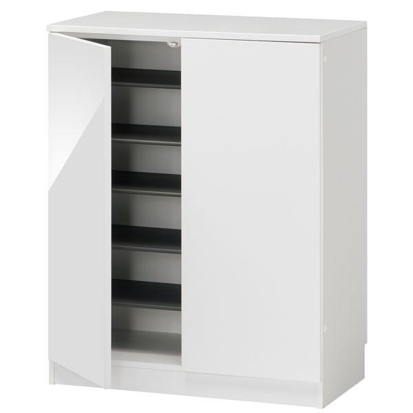 玄関収納 シューズすきまくん LT75下駄箱 シューズボックス 幅75cm 高さ96cm ロータイプ...