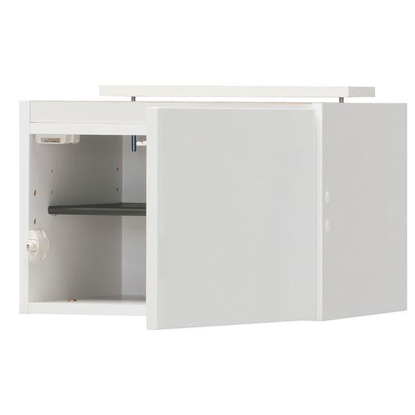 玄関収納 シューズすきまくん UT 上置き 幅31〜45cm 高さ61〜80cm 下駄箱 シューズボ...