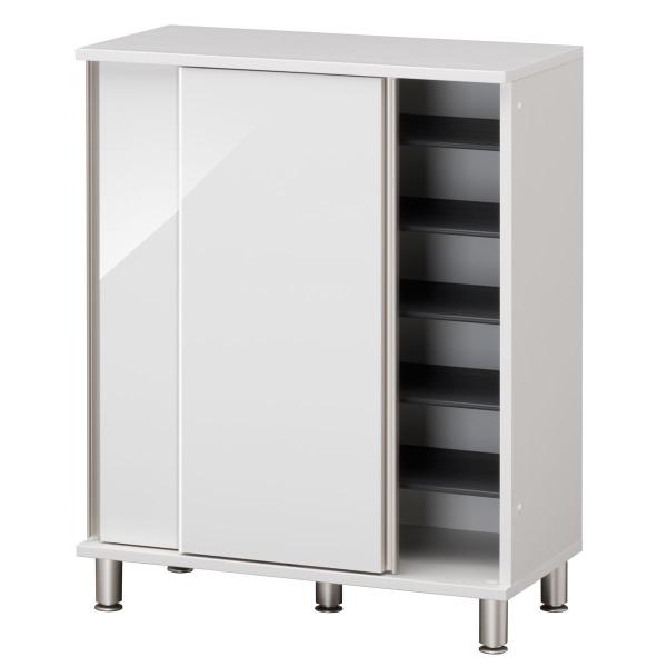 玄関収納 シューズすきまくん 引戸 フットタイプ FLS 幅91〜120cm 下駄箱 シューズボック...