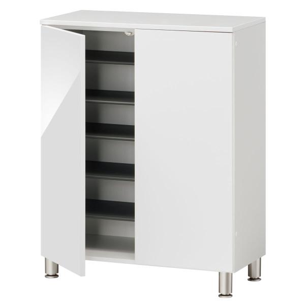 玄関収納 シューズすきまくん フットタイプ FLT75 幅75cm 高さ100cm 下駄箱 シューズ...