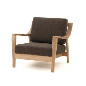 イバタインテリア ハミング 1P ソファ LC-F165 ウォールナット材