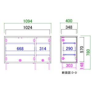モーブル Leo レオ 110 サイドボード ...の詳細画像2