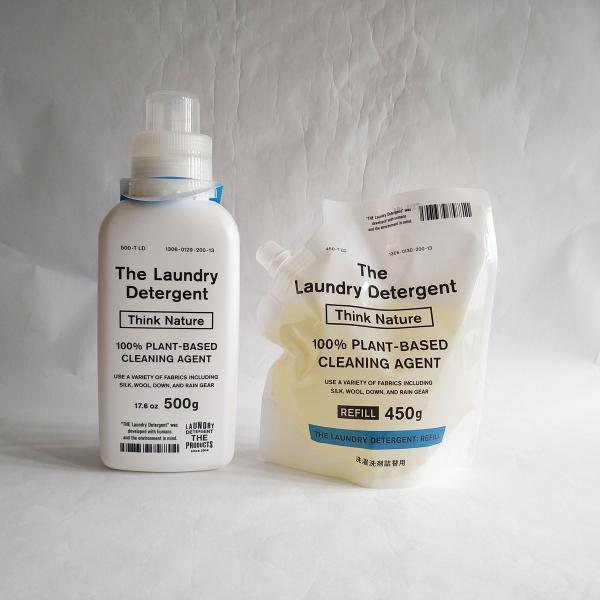 THE 洗濯洗剤 Think Nature ボトル 詰替用 500g＋450g セット エコ洗剤 ラ...