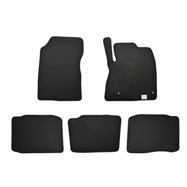 三菱 アウトランダー PHEV GN0W OUTLANDER 2列車 5人 ラバーマット ゴムマット...