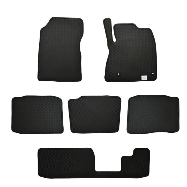 三菱 アウトランダー PHEV GN0W OUTLANDER 3列車 7人 ラバーマット ゴムマット...