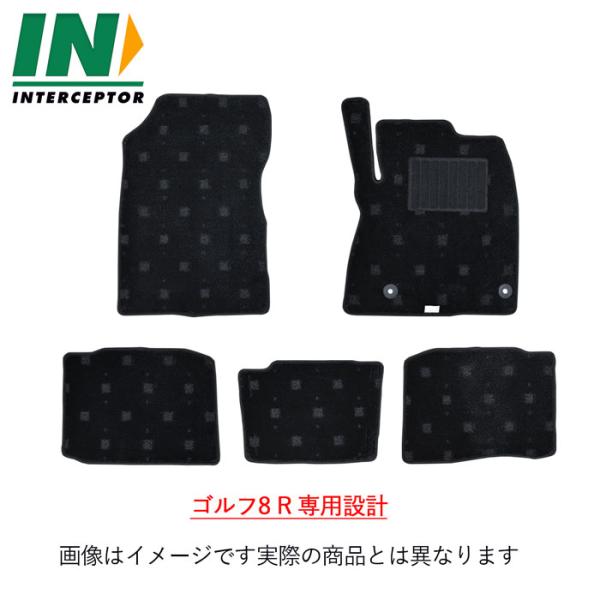 VW フォルクスワーゲン GOLF ゴルフ ゴルフ8 CD系 R R専用 右ハンドル カーマット フ...
