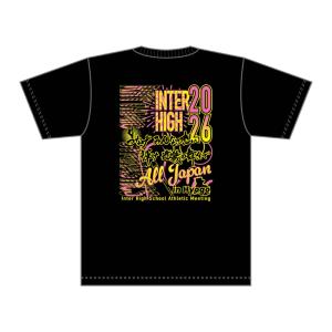 【150〜LL】近畿総体2026競技名入りTシャツ【11.新体操】(黒)