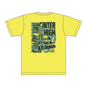 【S〜LL】近畿総体2026競技名入りTシャツ【26.陸上】(蛍光イエロー)