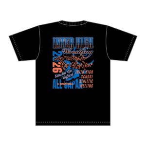 3L~4L】近畿総体2026競技名入りTシャツ【3.空手道】(黒