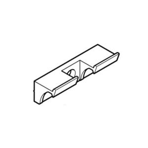 ピクチャーレール部品 トーソー Ｗ１用 カバーストップ(1個)
