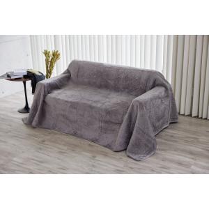 マルチカバーキルト　両面使用マルチカバー　約１４０ｘ２００ｃｍ　ＮＴ１５０５８　プードラ　キルトマルチカバー　約１,５帖用 グレー