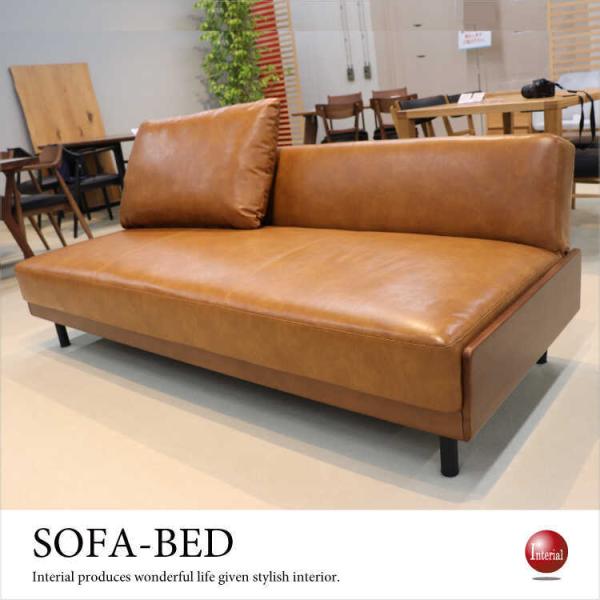 【地域限定SALE適応中！】ソファーベッド ソファー 3人掛け リクライニング おしゃれ レザー 幅...