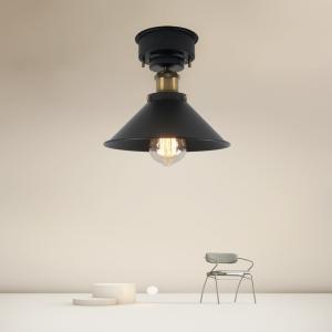 天井照明 シーリングライト Adonis2/CSA E26 LED レトロ 北欧 NISSIN LUX シーリングライト 1灯 E26 led対応 北欧 照明器具 天井照明