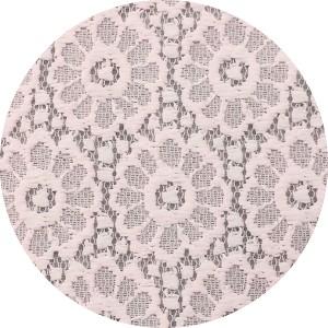 ラッセルレース Aレースピンク フレンジ付 裏...の詳細画像1