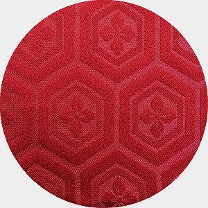 たんすゆたん 亀甲柄織(刺繍家紋入り) 四方包...の詳細画像1