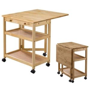 ロココ ワゴン トロリー ワインホルダー 収納付き 猫脚 白家具 姫系