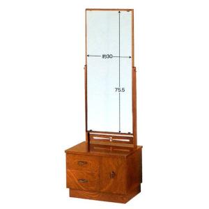 岩谷堂箪笥 ドレッサー 和風 和室 一面鏡ドレッサー 木製 無垢 鏡台
