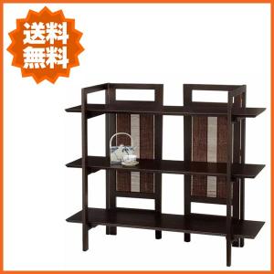 飾り棚 和風 小飾棚 欅 サイドボード 木製 リビングボード 完成品 日本