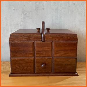 ソーイングボックス おしゃれ 裁縫箱 木製 針箱 日本製