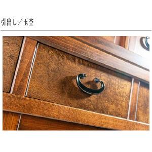 水屋箪笥 食器棚 引き戸 茶箪笥 和風 和室 ...の詳細画像5