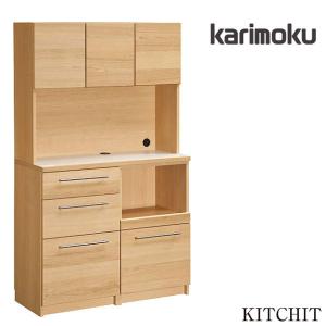 カリモク家具（KARIMOKU FURNITURE） カリモク 書棚 ガラス扉付き 本棚
