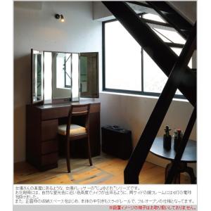 女優ドレッサー ライト付き 三面鏡 ドレッサー...の詳細画像1