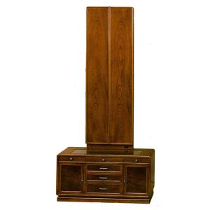 座鏡 和風 化粧台 コンパクト 鏡台 三面鏡 ドレッサー 国産 日本製