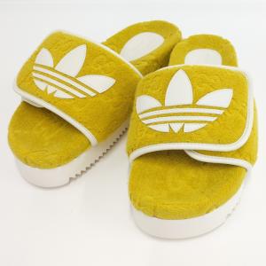GUCCI adidas コラボ プラットフォーム サンダル イエロー 702412  