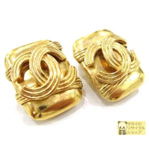 CHANEL ココマーク イヤリング 94A ゴールドカラー｜interior-collection