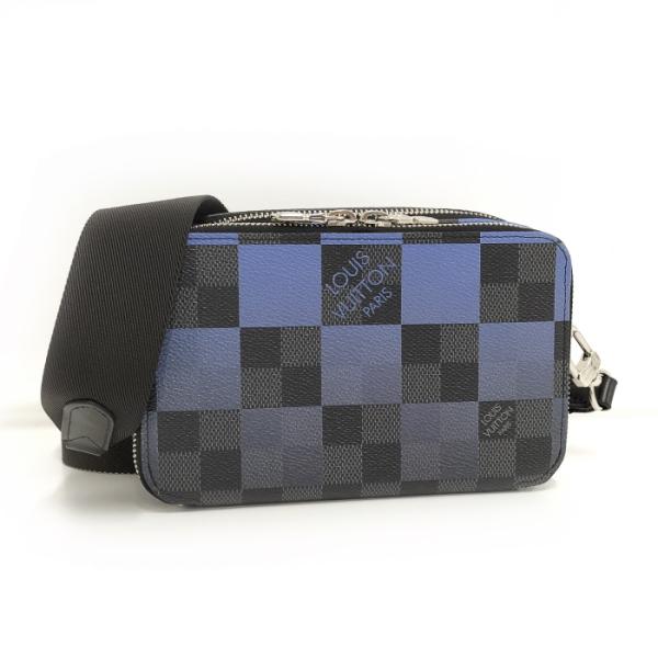 【中古】LOUIS VUITTON ショルダーバッグ アルファ ウェアラブルウォレット ダミエグラフ...