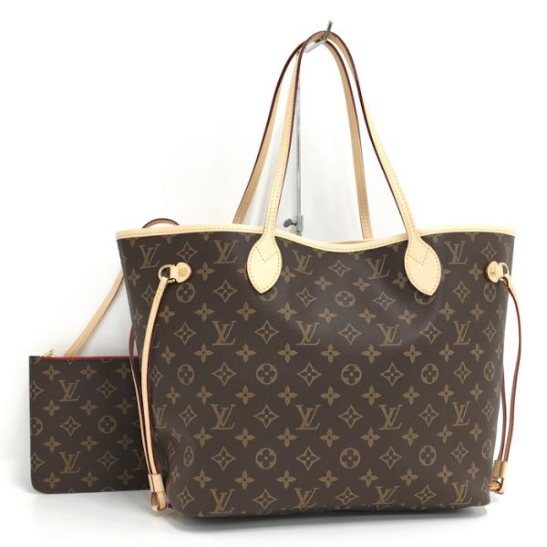 【中古】LOUIS VUITTON ネヴァーフルMM トートバッグ モノグラム スリーズ M4117...