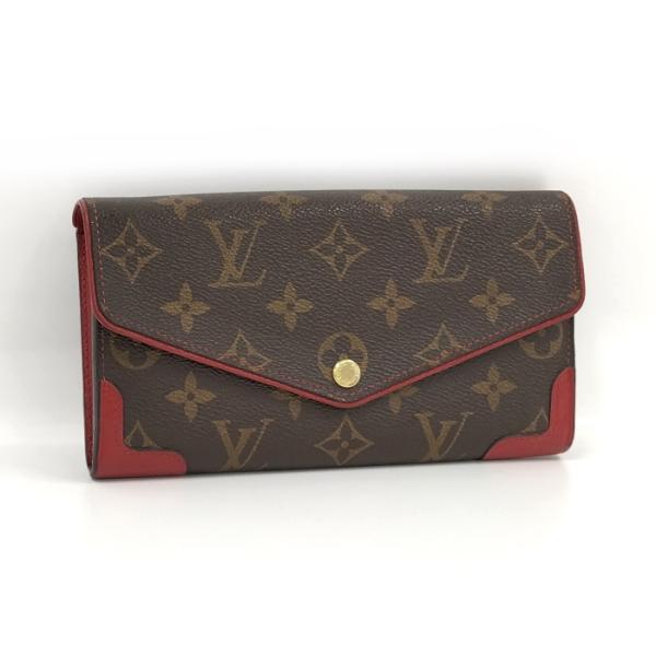 【中古】LOUIS VUITTON ポルトフォイユ サラ レティーロ 長財布 モノグラム M6118...