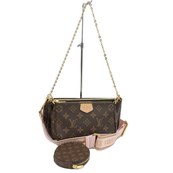 【中古】LOUIS VUITTON ミュルティ ポシェット アクセソワール ショルダーバッグ アクセ...