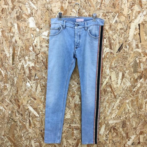 【中古】Palm Angels デニムパンツ ブルー サイズ28 [jgg]