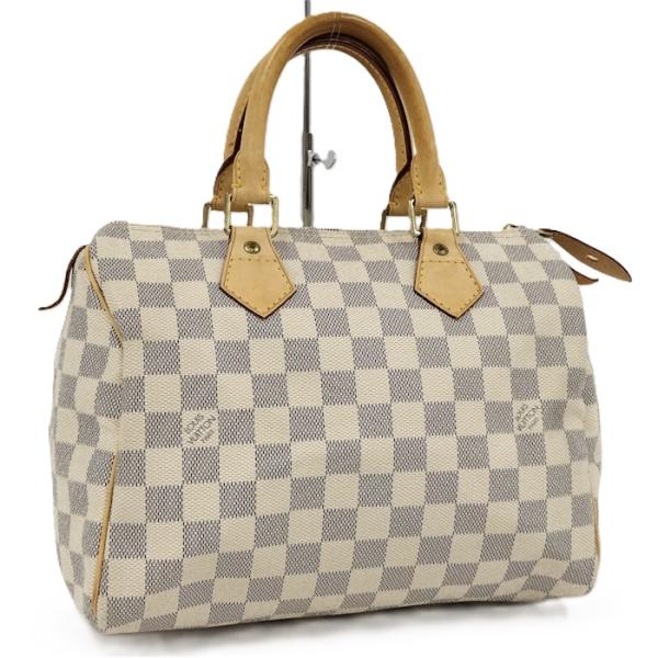 【中古】LOUIS VUITTON スピーディ 25 ミニ ボストンバッグ ダミエ アズール N41...