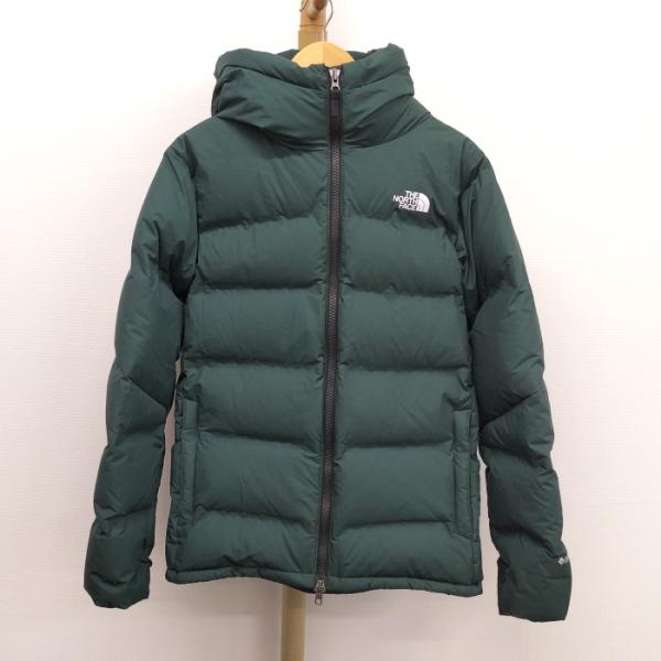 【中古】THE NORTH FACE ダウンジャケット ナイロン グリーン 表記サイズS ND919...