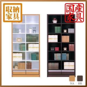 書棚 本棚 フリーボード 本収納 CD DVD収納 幅80 幅83 完成品 木製 飾棚｜interior-daiki