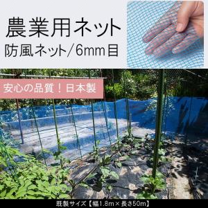 農業用ネット 防風ネット 網 4mm目 園芸用 既製サイズ 幅1m×長さ50m
